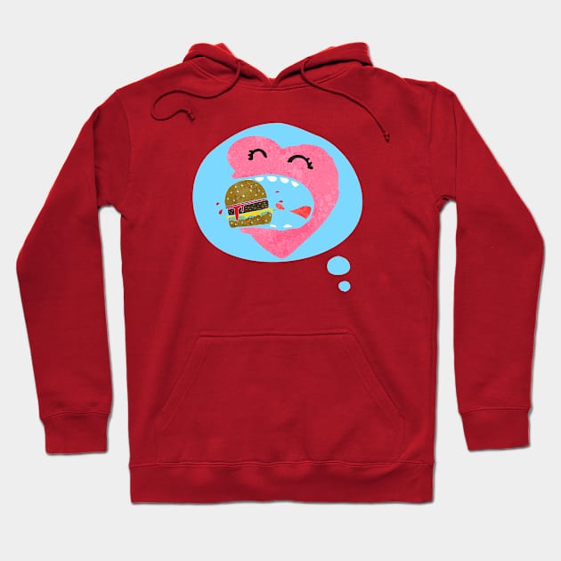 Burger Lover Hoodie by After Daylight Project